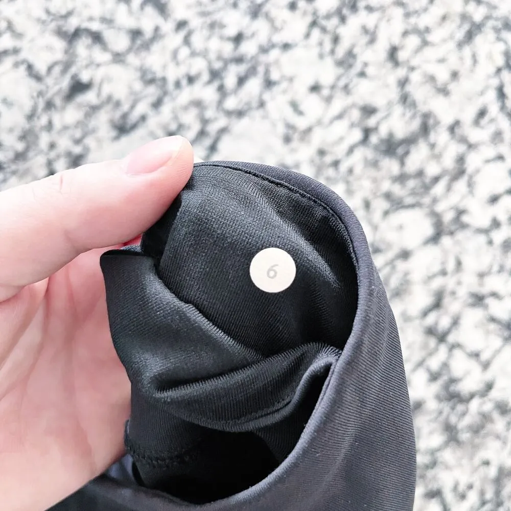 Lululemon  Black Wunder Under Crop - Image 6