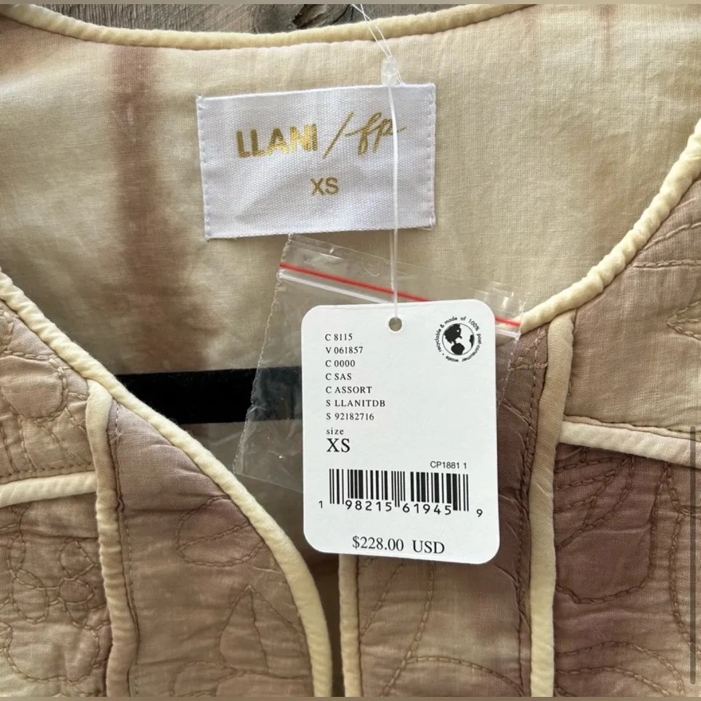 NWT Free People X Llani Tie-Dye Bomber Jacket - Image 4