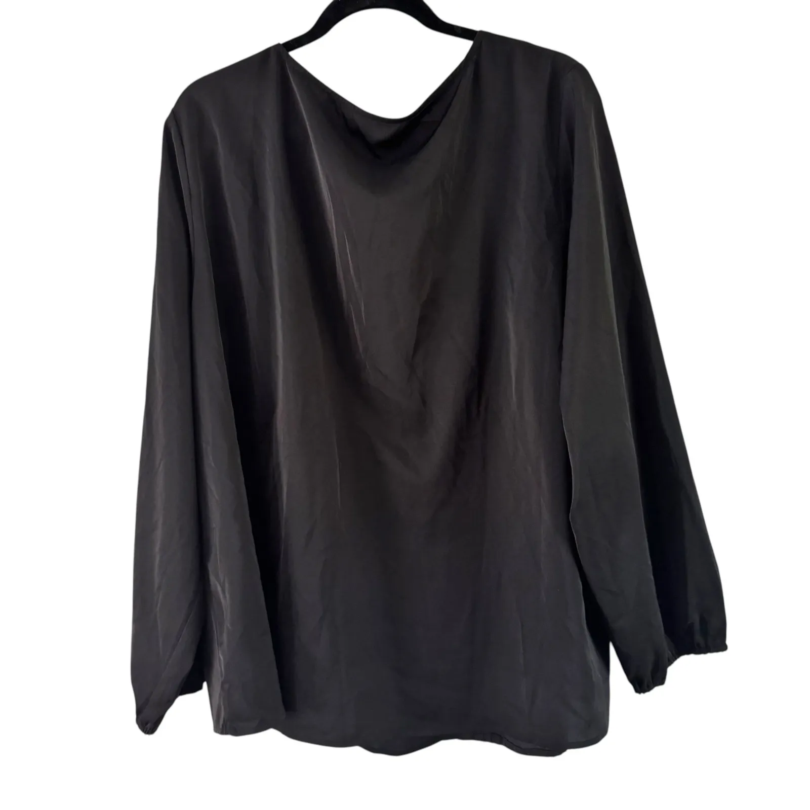 Agnes Orinda Pleated Blouse V - Image 2