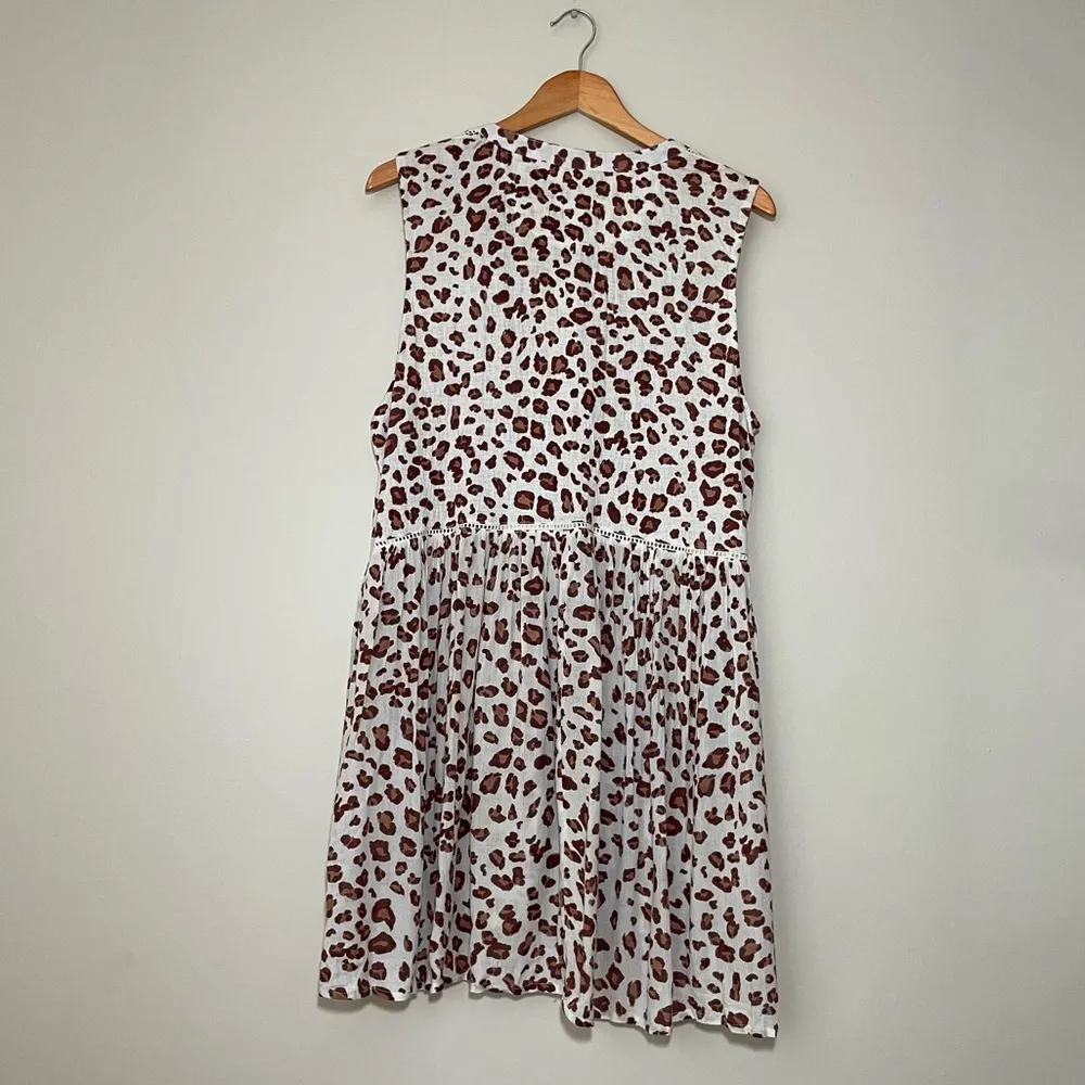 Anthropologie Nia Tunic Tank Leopard - Image 6
