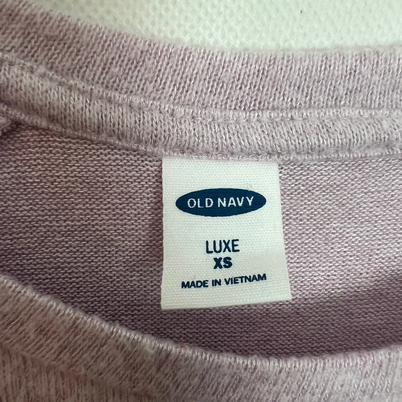 Old Navy Luxe Soft Lilac Balloon Sleeve Top Size XS - Image 2