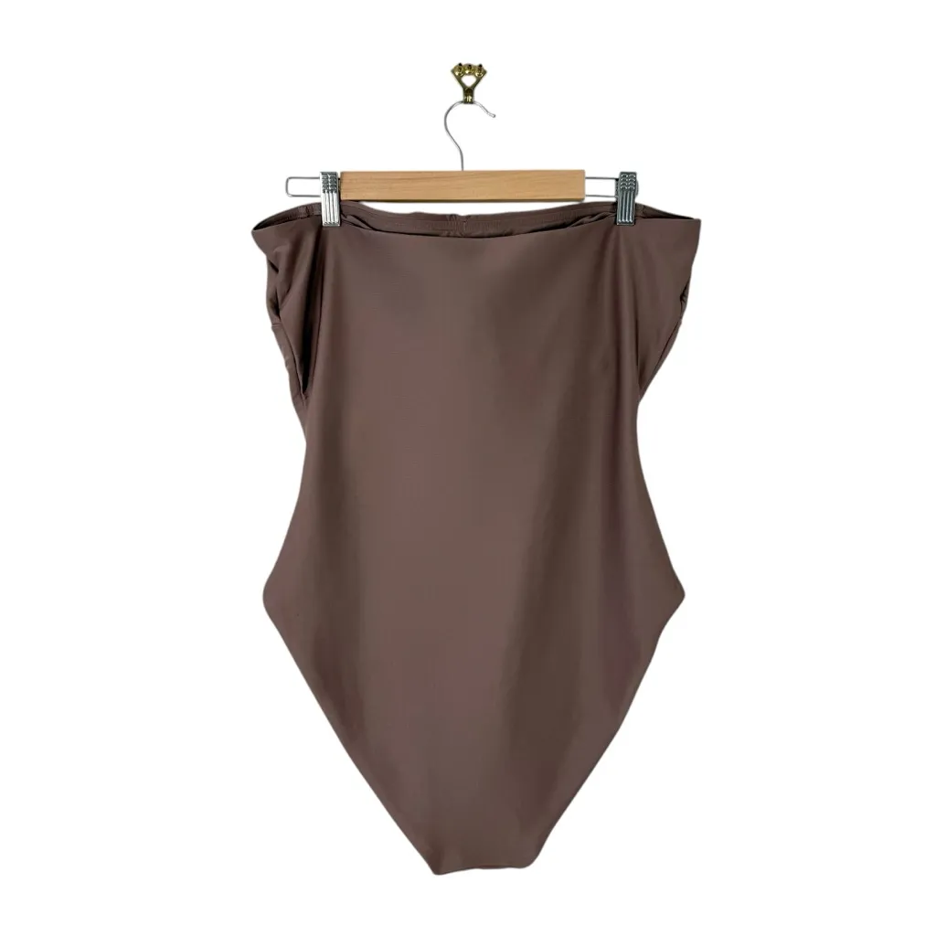 J. Crew Gemma Swimsuit Smoky Willow Wood Sz 16 NWT - Image 6