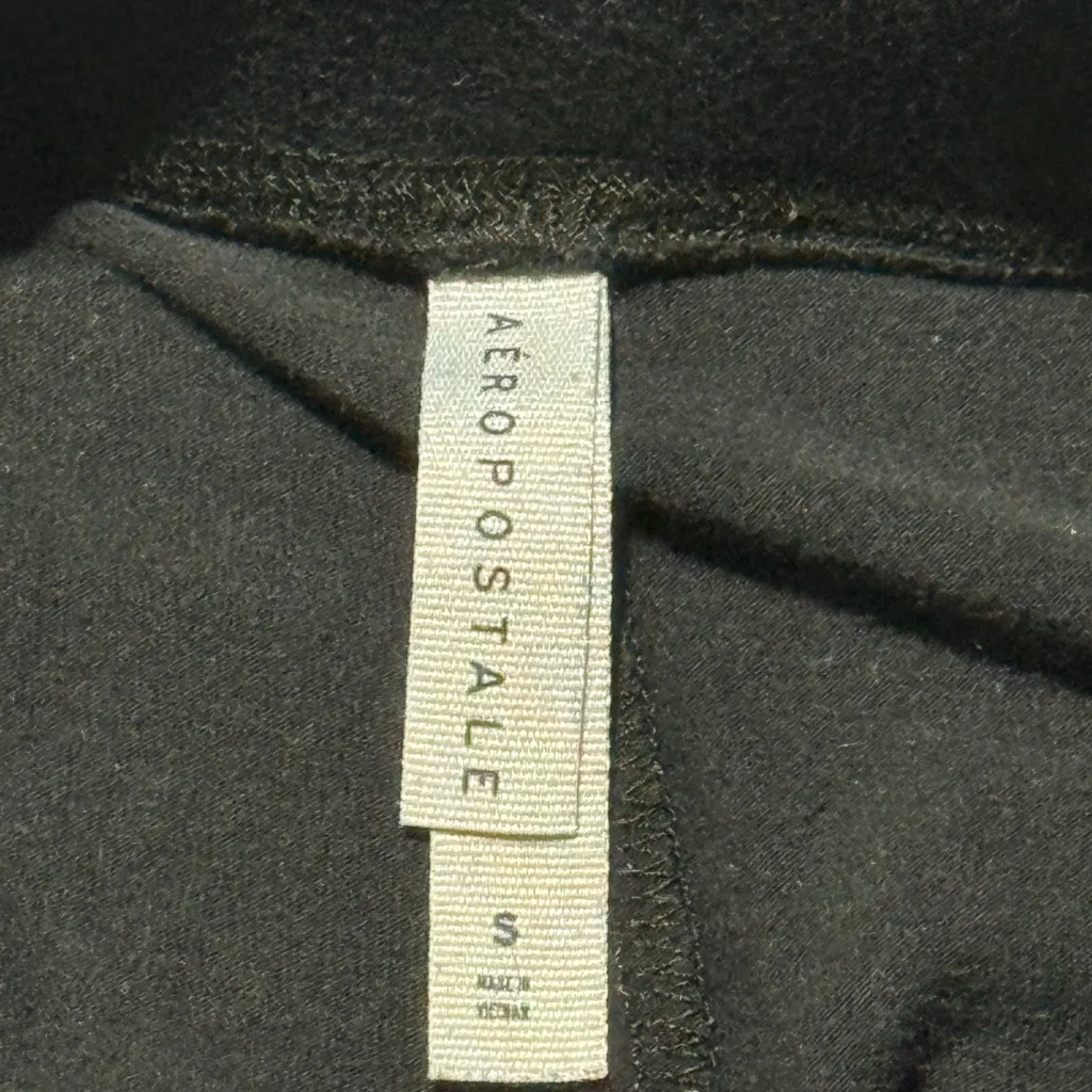 Aeropostale Small Women’s Black Leggings Full Length - Image 3