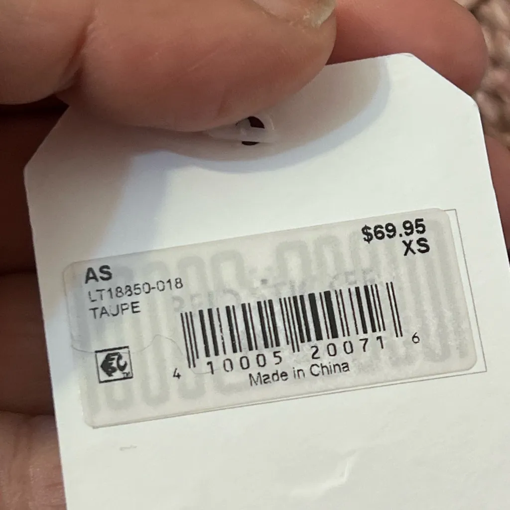 Altar'd State Cropped Cable Knit Sweater - Taupe NWT - Image 12