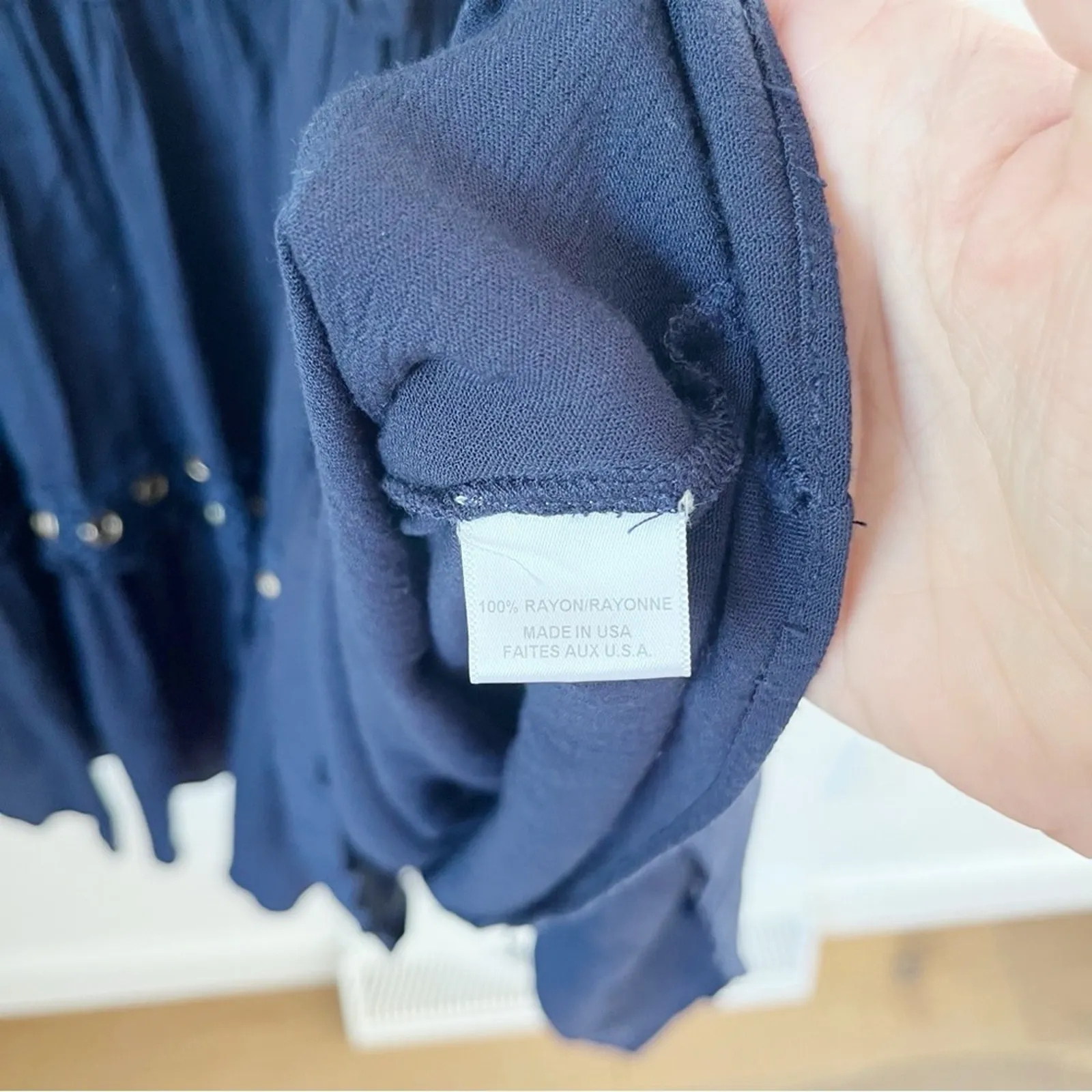 Misa Los Angeles Gabriella Grommet Midi Dress XS - Image 8