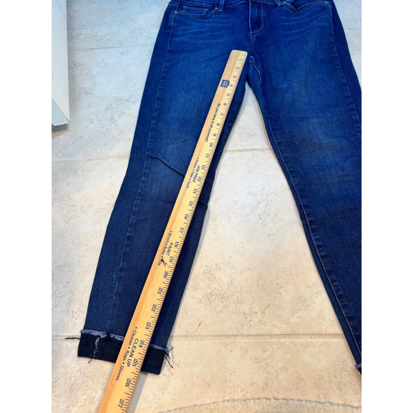 PAIGE Verdugo Ankle Skinny Jeans – Sebastian Wash (Size 31) - Image 10