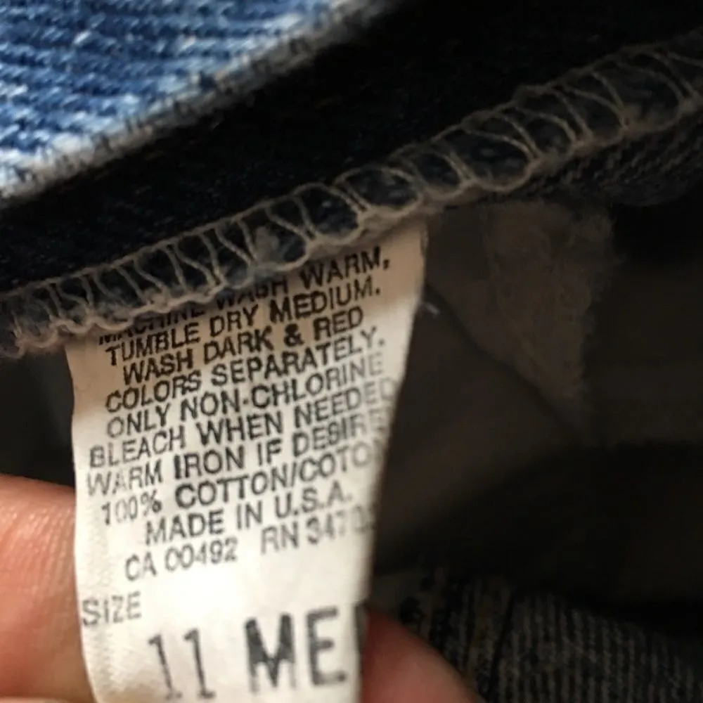 Vintage High Waist LEE Riders Blue Stone Wash Jean - Image 5