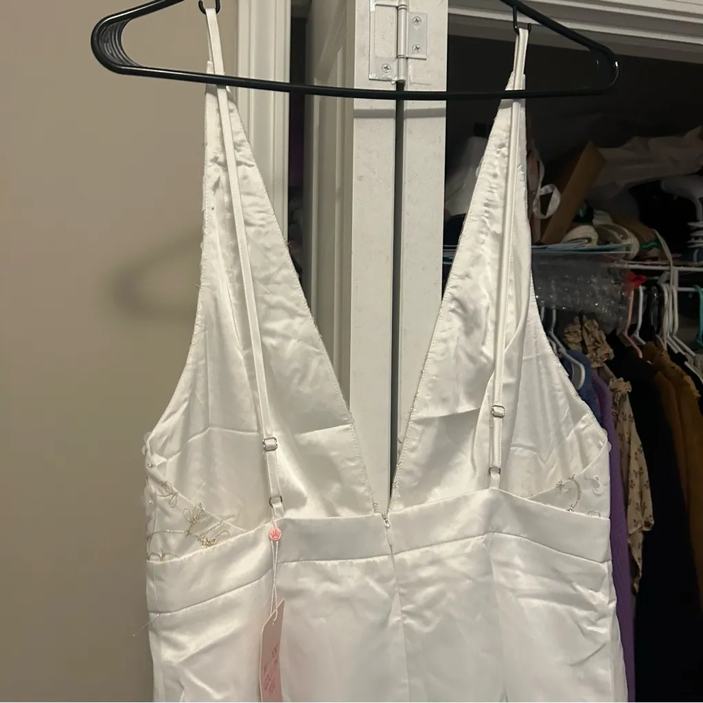 Hello Molly White Lovers Connection Mini Dress - Image 14