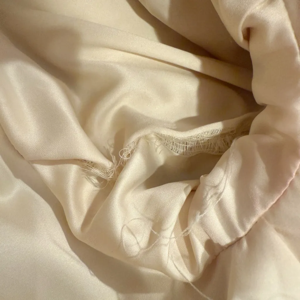 ATM ATHONY THOMAS MELILO Sherpa Jacket in Chalk size Small - Image 8