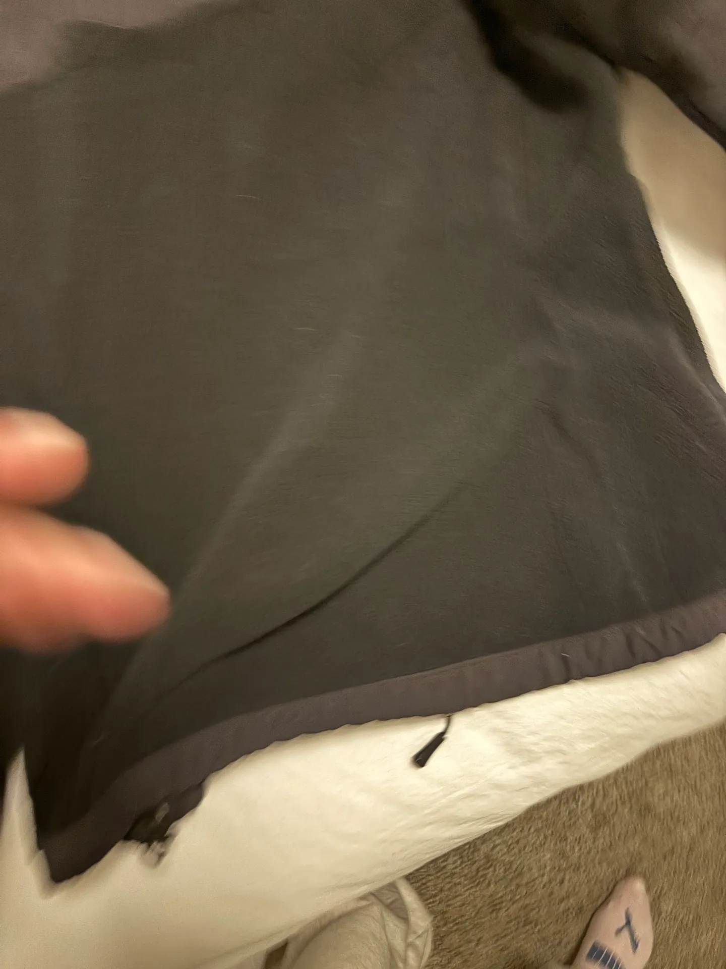 Black Fleece Jacket - Image 4