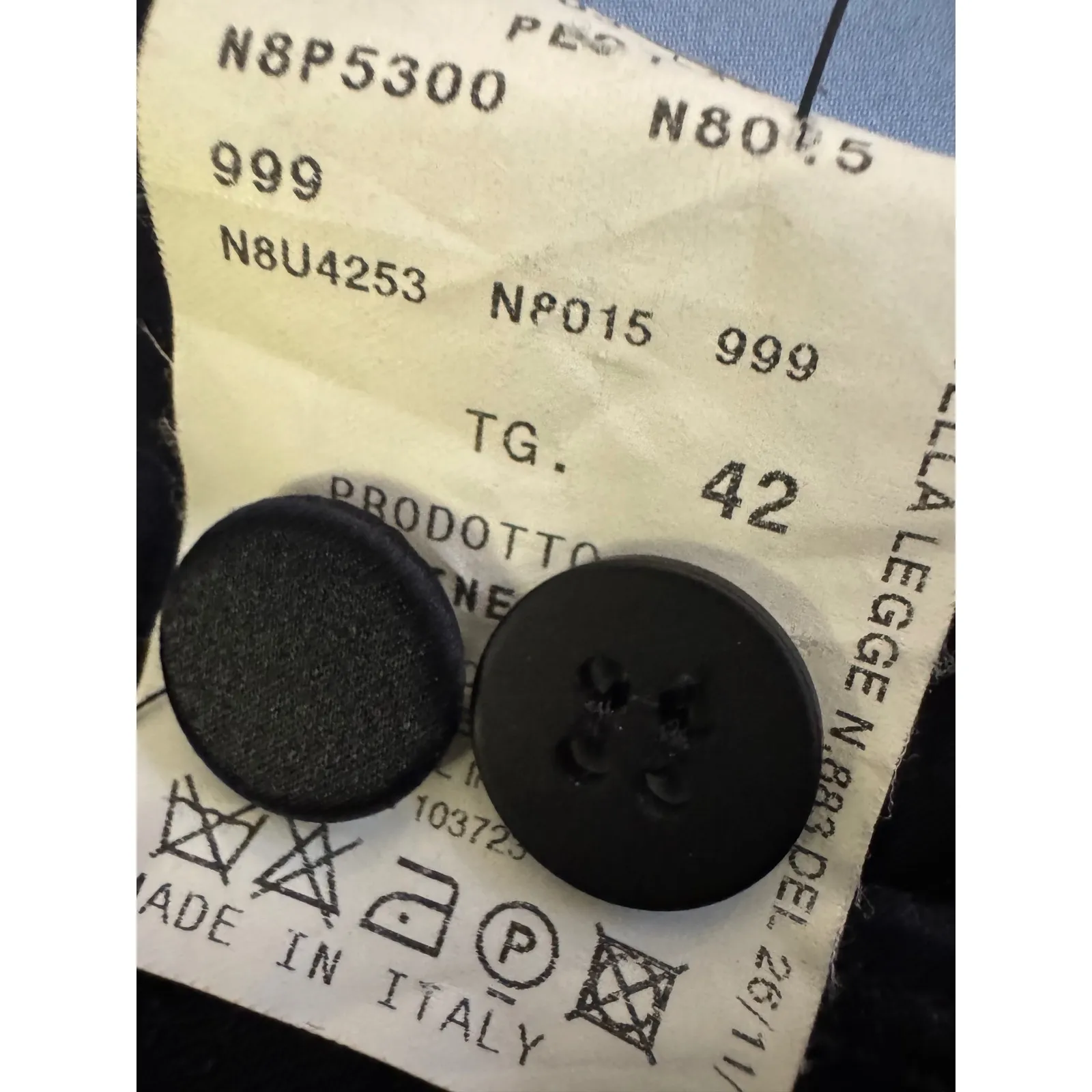 Emporio Armani Black Trousers – Size IT 42 (US 6) - Image 4