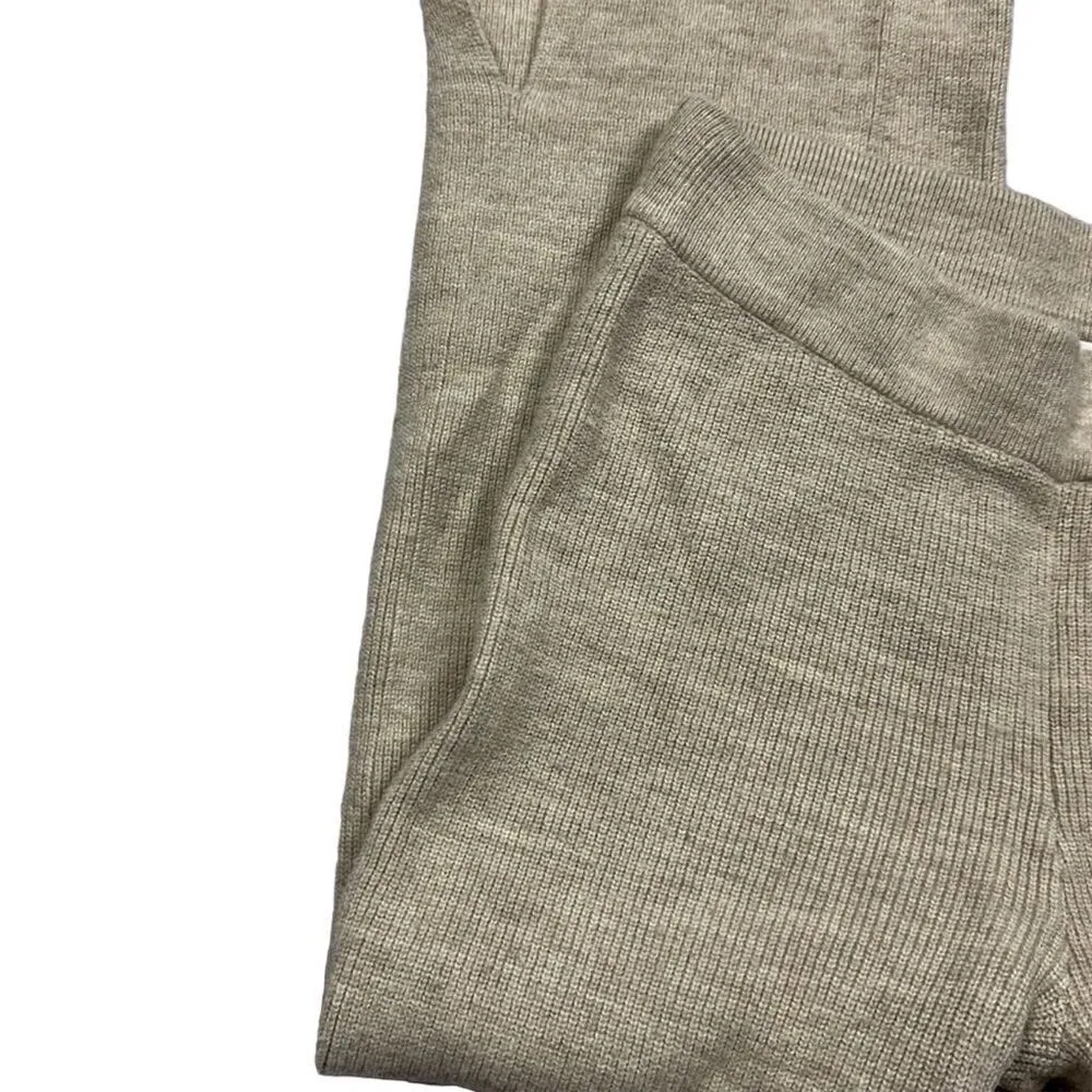 Industry Republic Women's Beige Knit Flared Pants Size M Wool Size M - Image 4