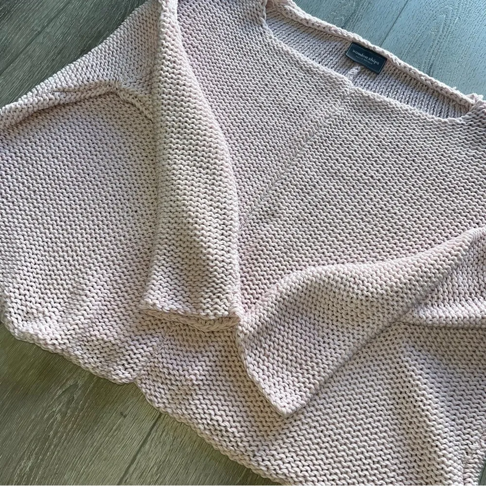 Crew Sweater Light Pink Cotton M/L - Image 6