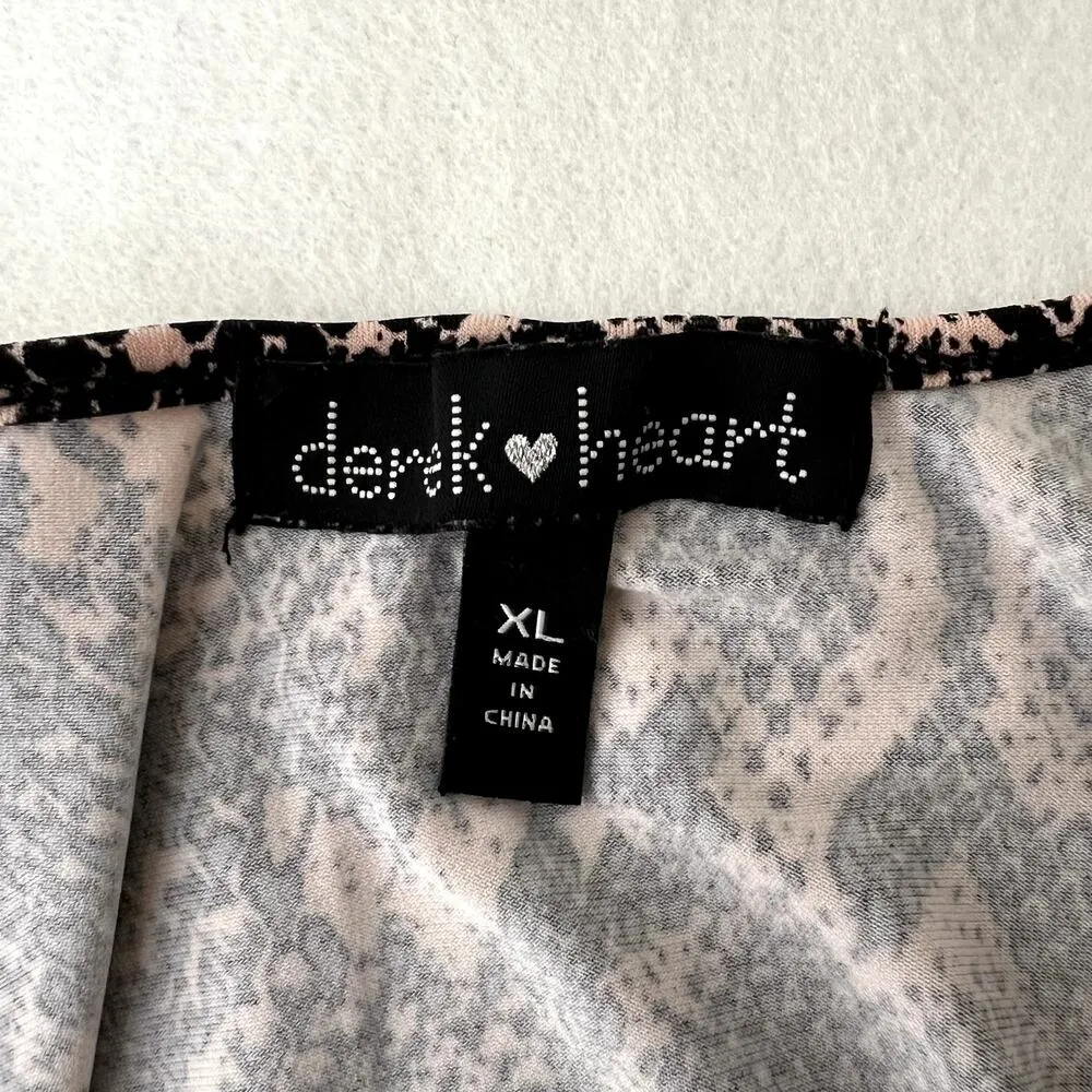 Derek Heart Snakeskin Tank Dress - Image 6