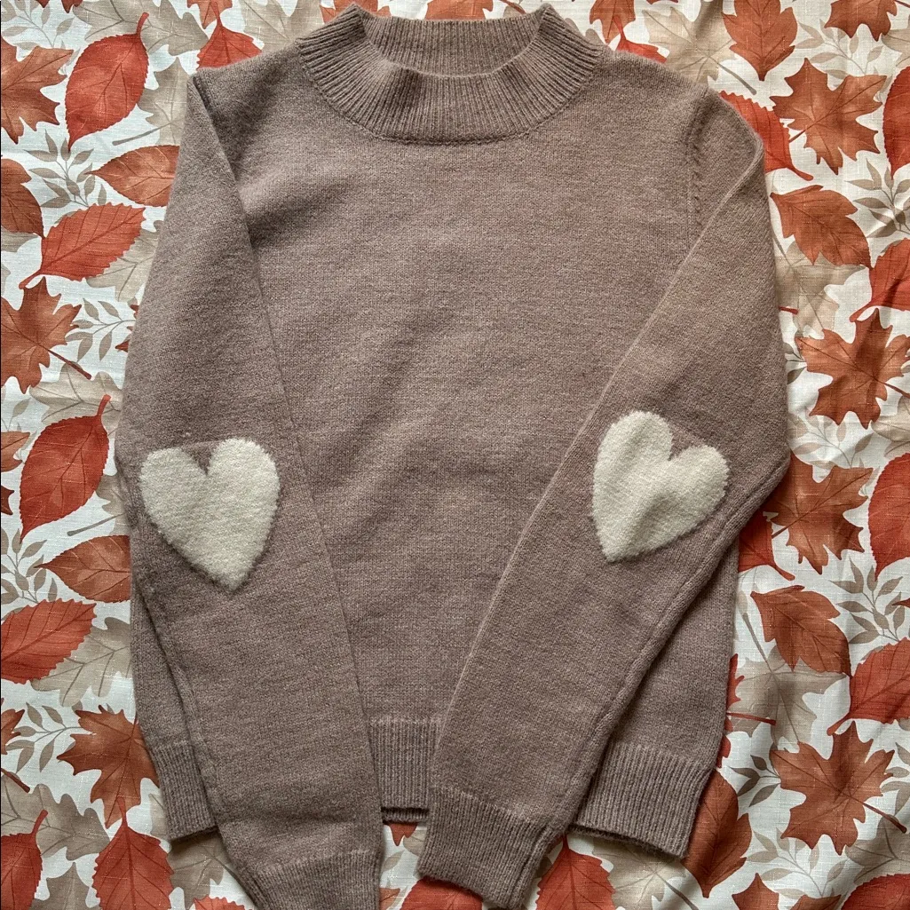 Dreamers Taupe Knit Sweater - Image 2