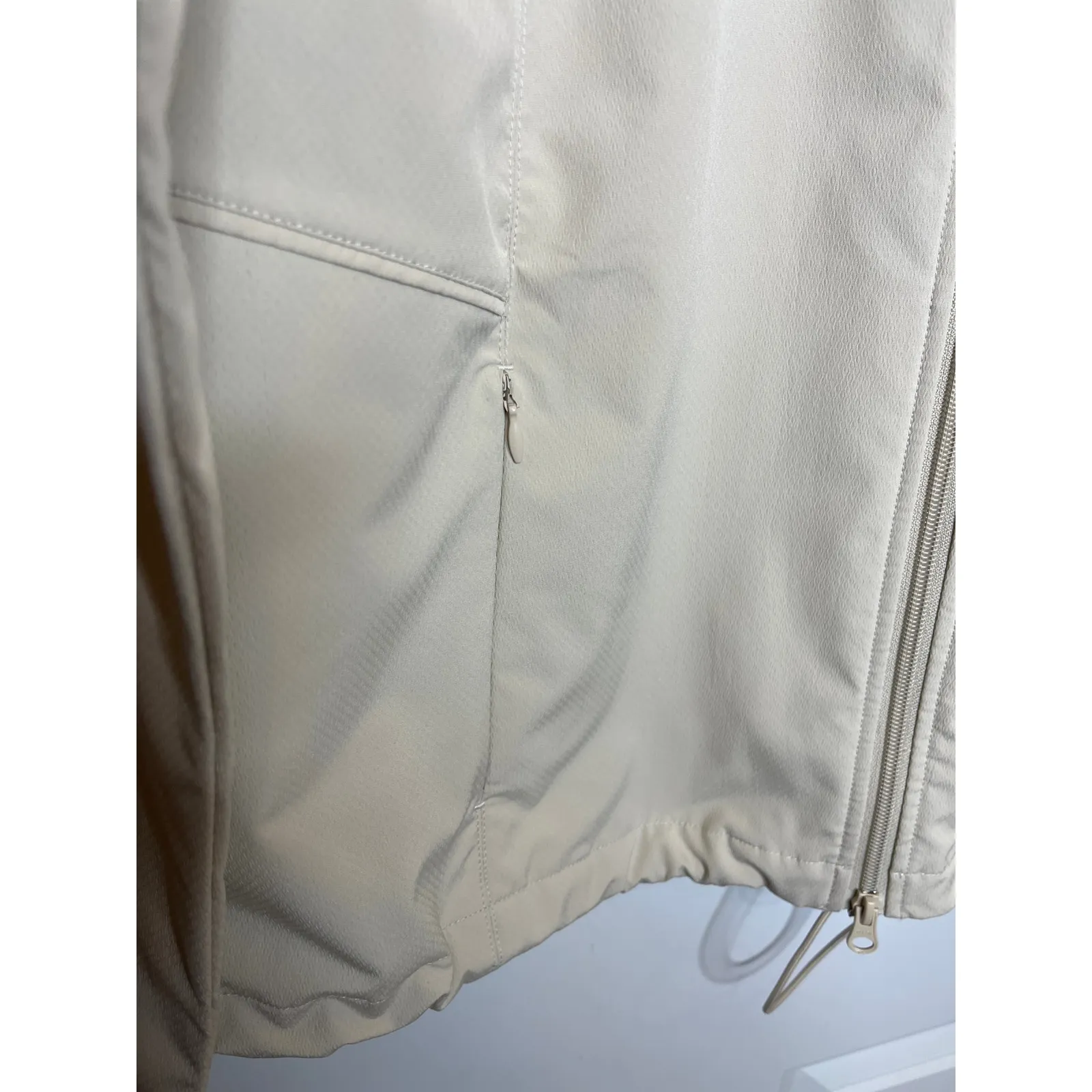 Lady Hagen XL Cream Color‎ Full Zip Jacket Golf Tennis Athleisure - Image 3