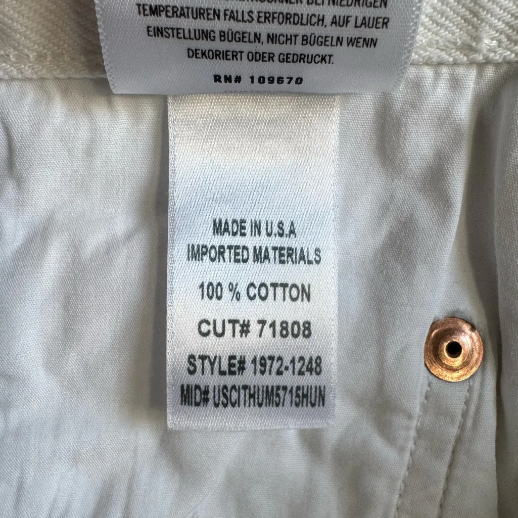 Citizens of Humanity Horseshoe Jeans in Jicama (White) Size 32 Style 1972-1248 - Image 8