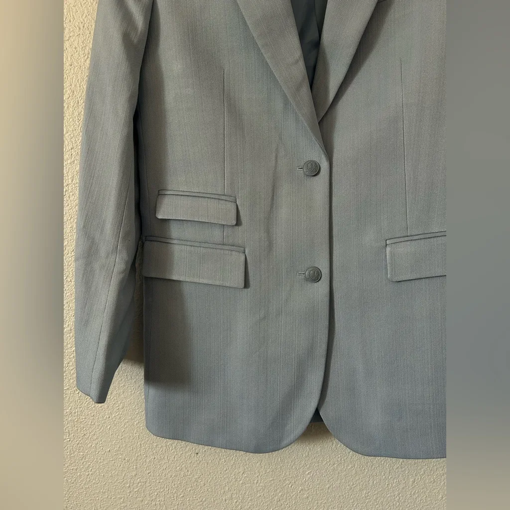 The kooples BLUE SUIT JACKET sz 34 (S) - Image 8