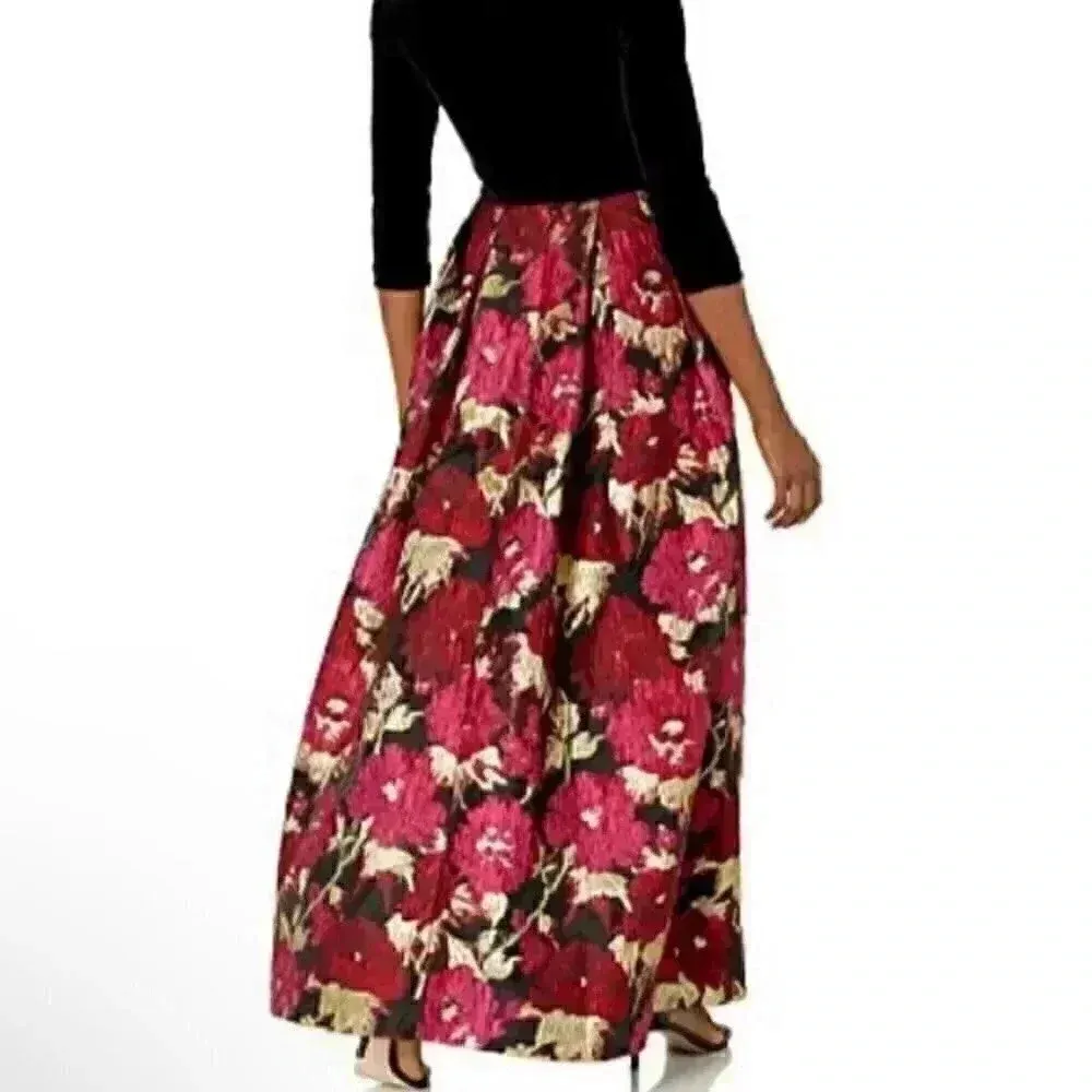 New with tags Eliza J women’s bodice jacquard ballgown in size 4 - Image 9