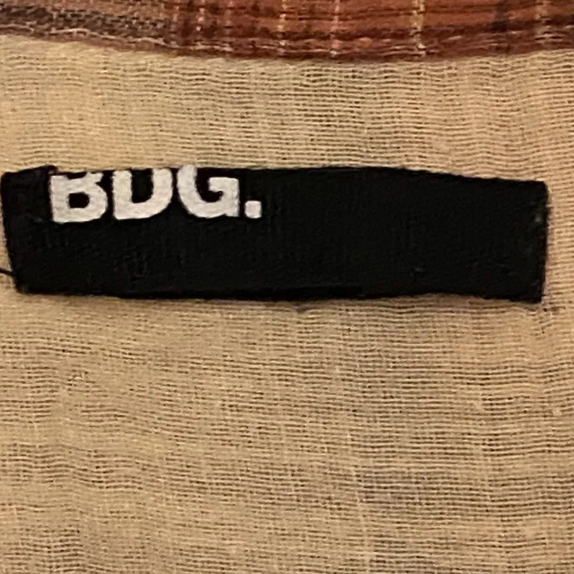 BDG Button Down Long Sleeve Pocket Flannel Women's Sz Large - Image 5