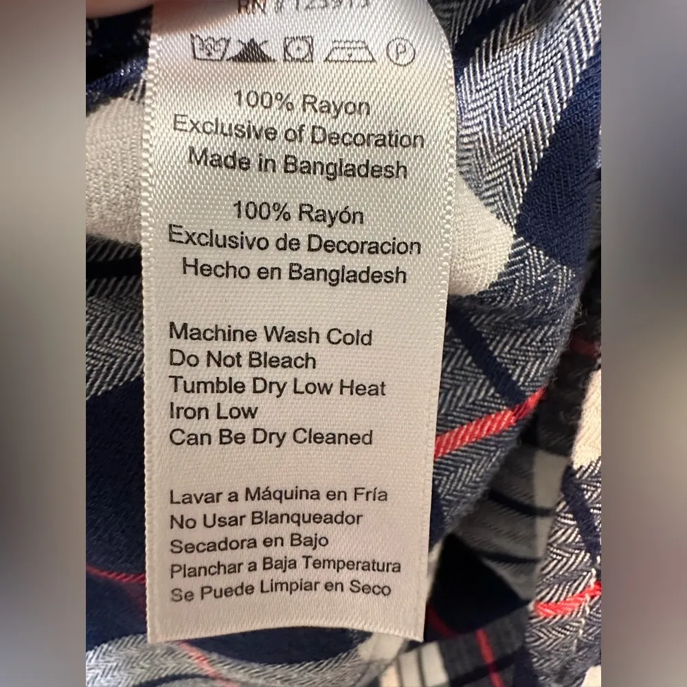 Jachs Girlfriend Plaid Button-Up Sleeveless Shirt - Black, White, Red - Image 7