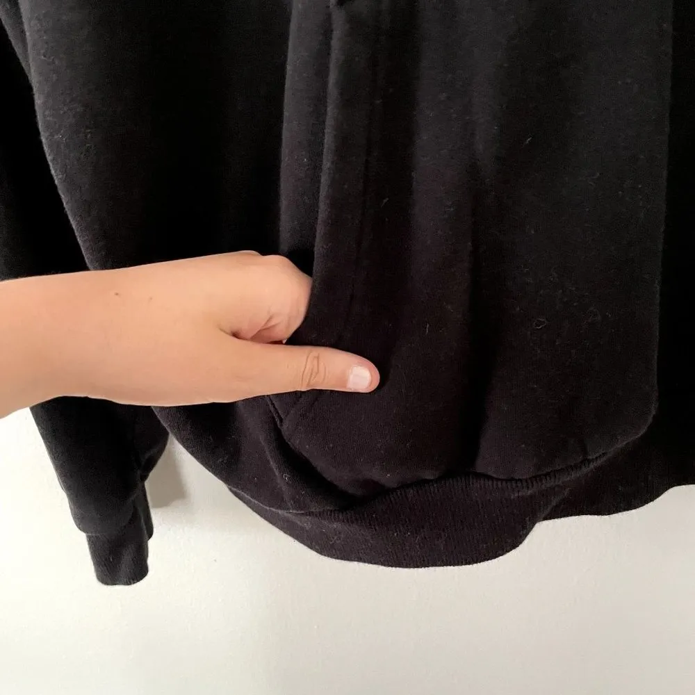 Puma black athletic sweater hoodie sweatshirt comfortable top cotton classic - Image 6