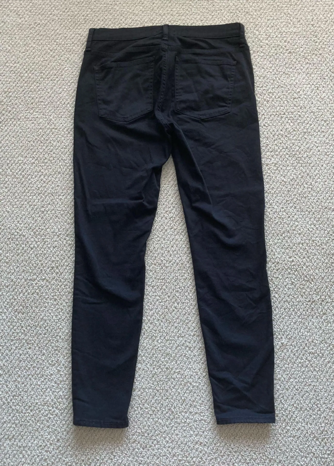 J. Crew High Rise Skinny Jeans Black Size 30 Stretchy Pants Bottoms EUC - Image 7