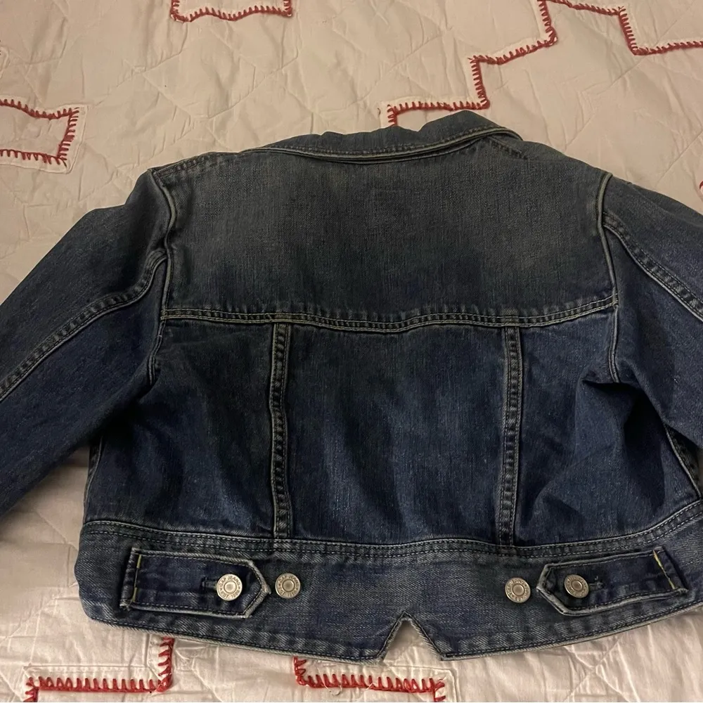 EXPRESS Cropped Jean jacket - Image 6