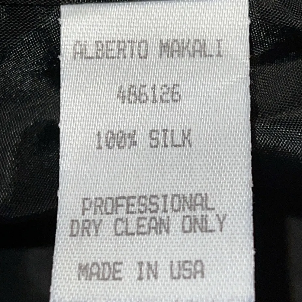 Alberto Makali Gold and Black Leopard Print 100% silk Blazer - Image 7