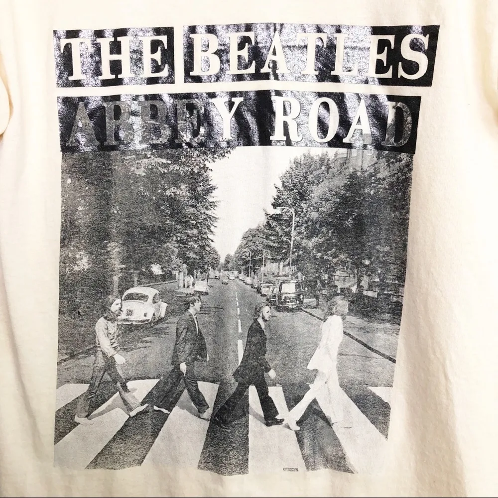 BEATLES Abbey Road graphic T - Image 5