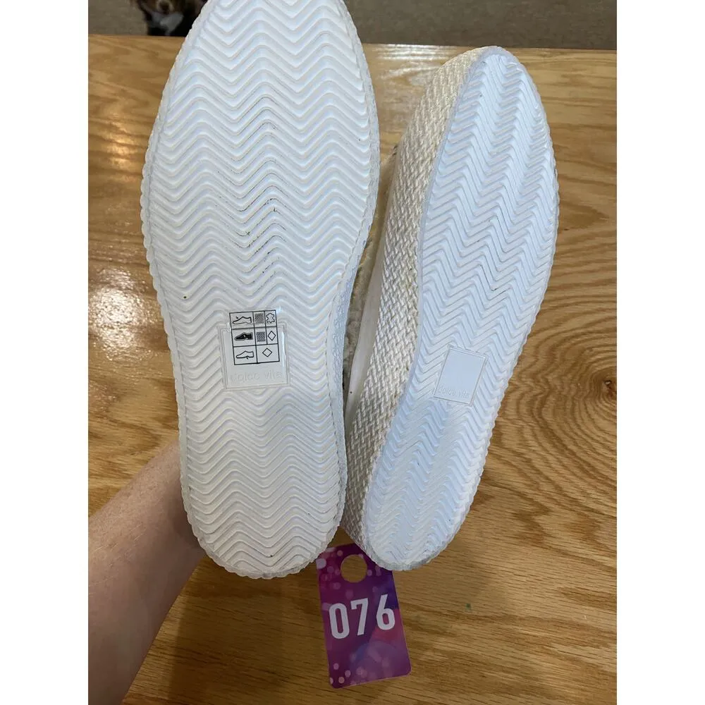 Dolce Vita Veola Plush Women's 7.5 Beige Sherpa Lace Up Hi - Image 7