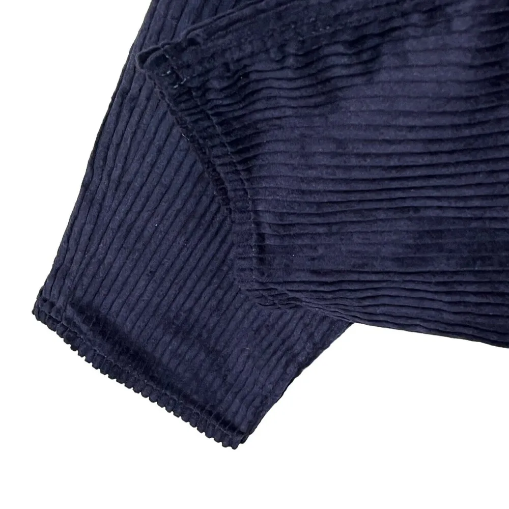 MIH JEANS Mimi Corduroy Cropped Slim Jeans Women’s Size 26 Dark Navy High Rise - Image 4