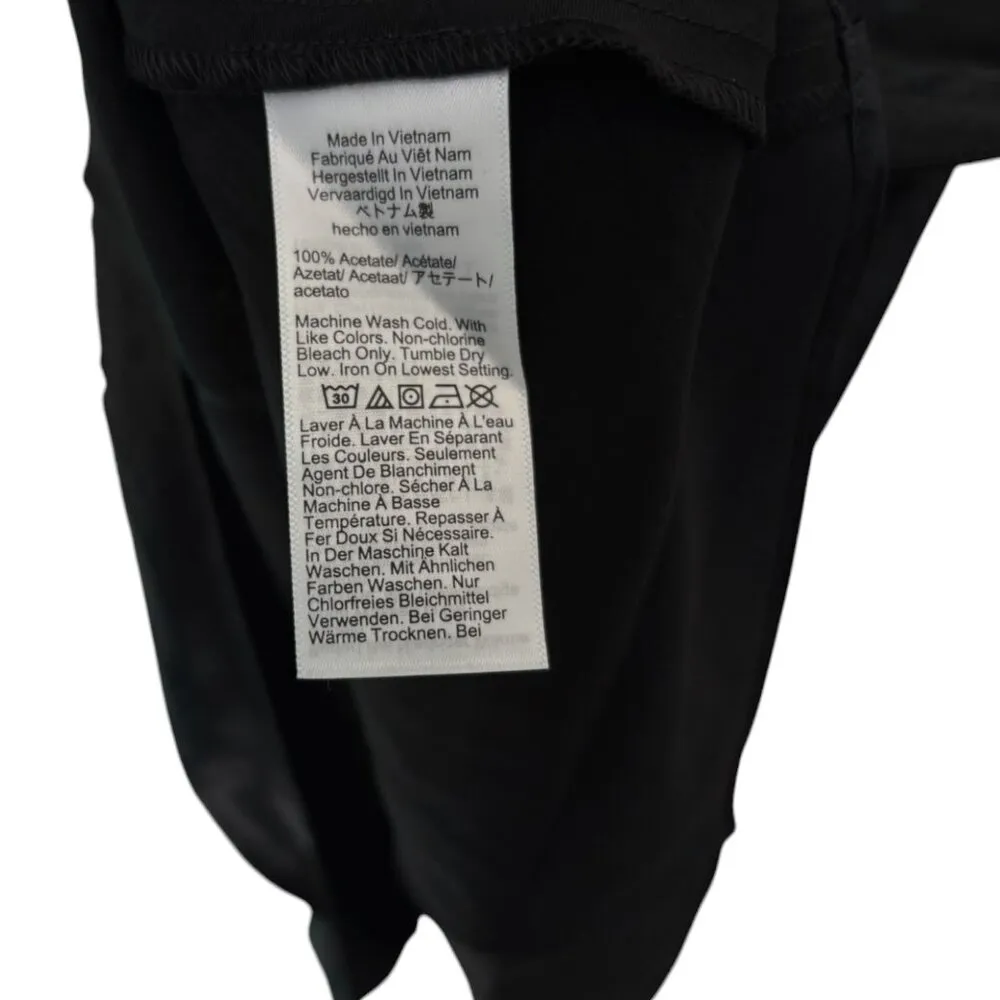 J Crew Short Sleeve Slip Dress in Textured Satin - Image 6