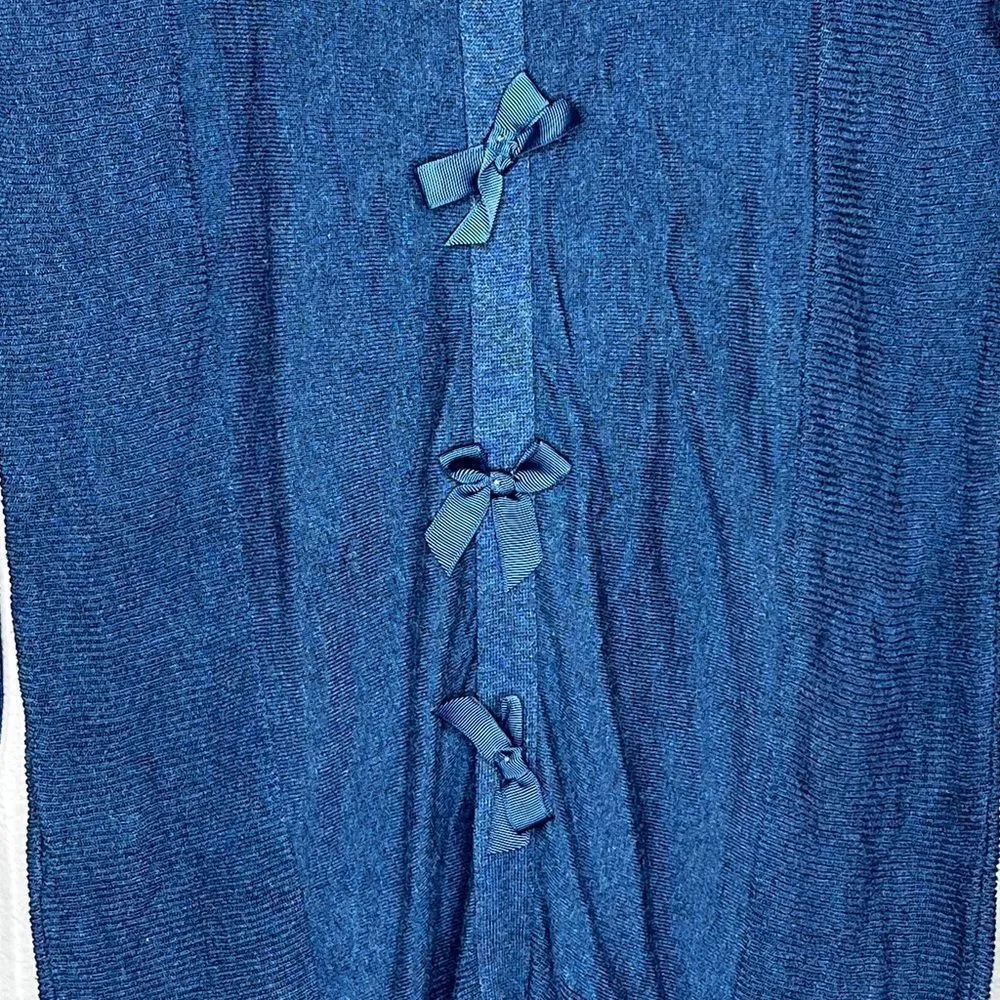 Elle‎ Long Sweater With Bows - Image 2