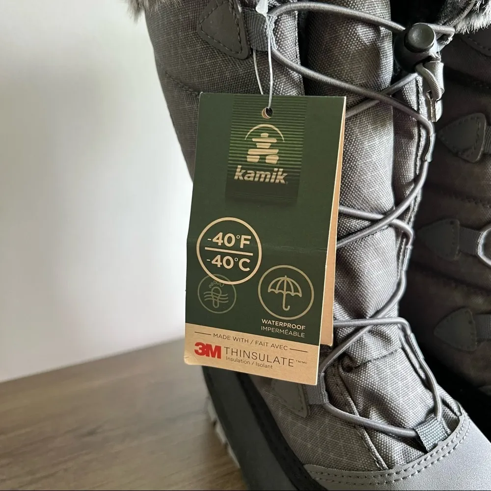 Kamik Momentum2 200g Women's Winter Waterproof Boot Size 8 - Image 6