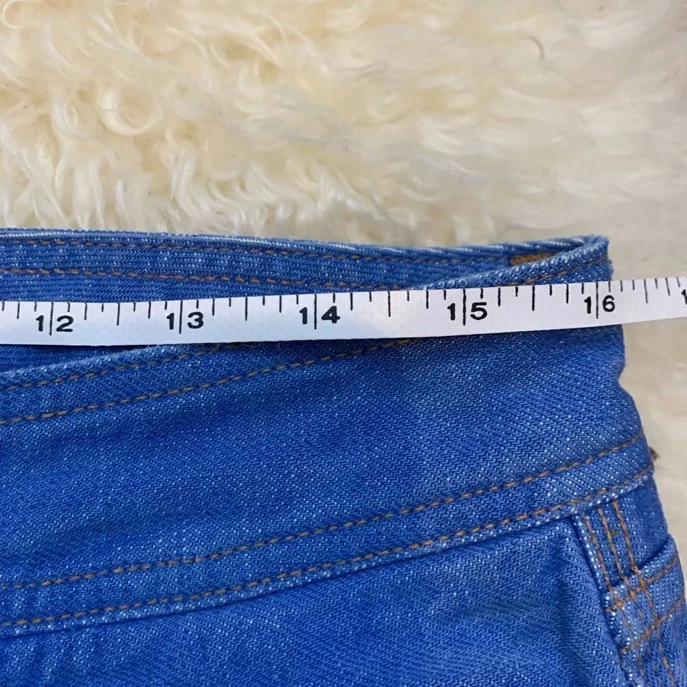 Vintage guess high waisted flare leg jeans - Image 13