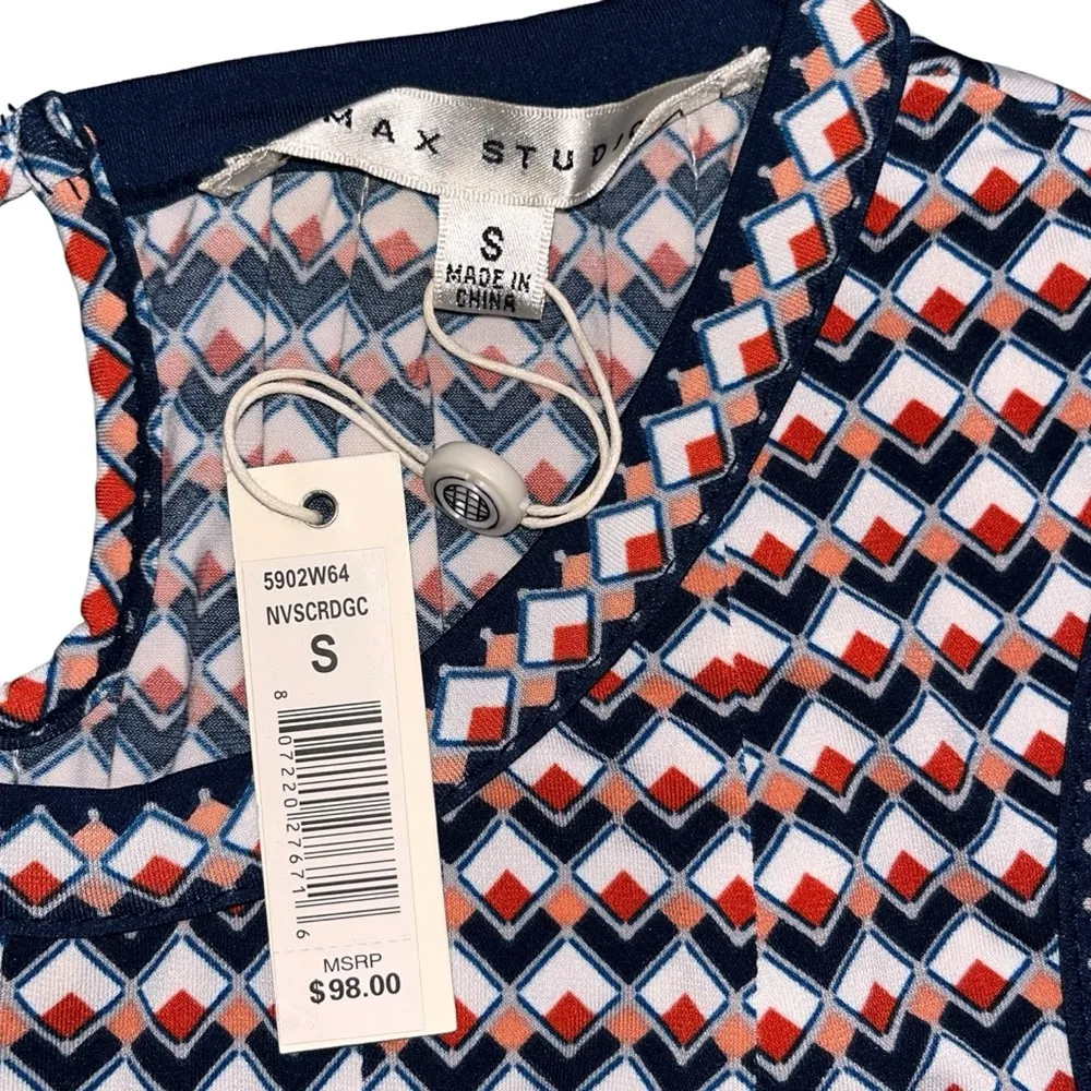 NEW Max Studio Sleeveless Flare Dress size Small - Image 7