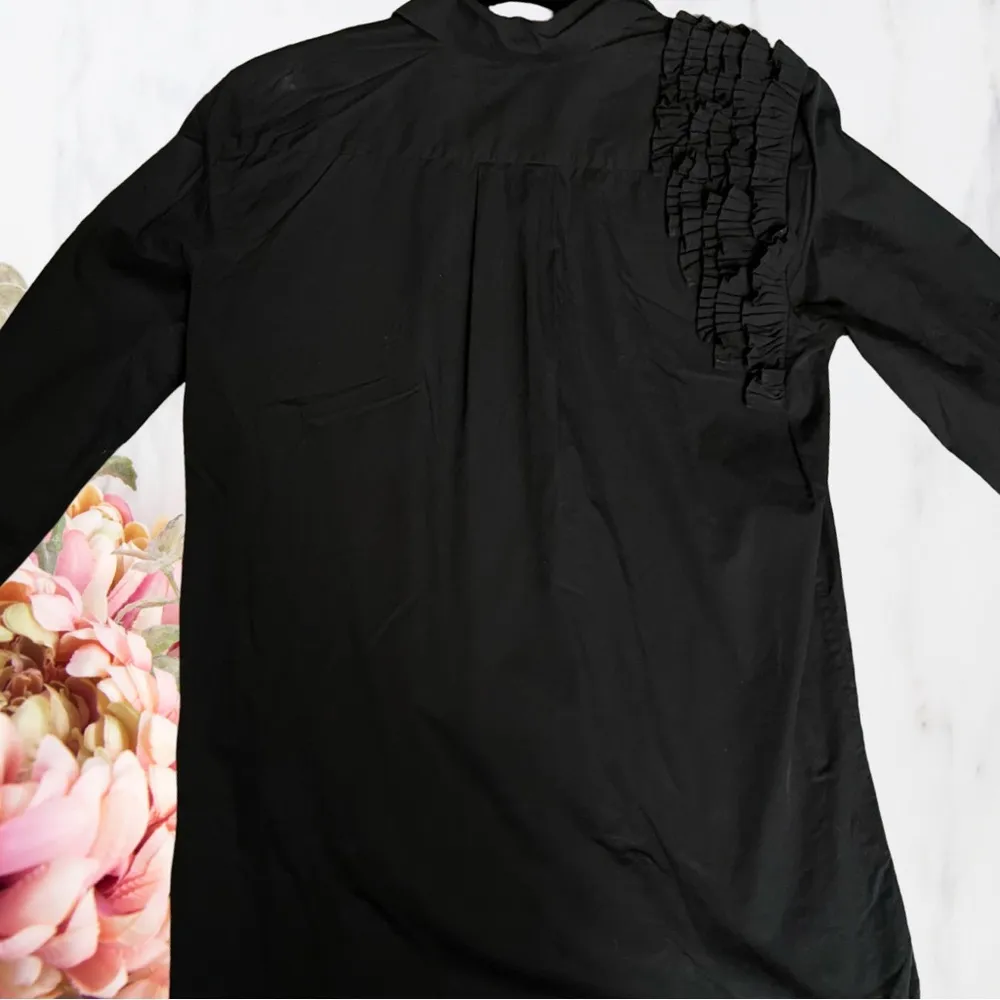 Barney’s New York Sibel Sorel Top Button Down Quiet Luxury - Image 6