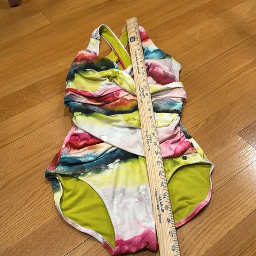 Calia women’s one piece swim suit size 8 . Purple - Image 3