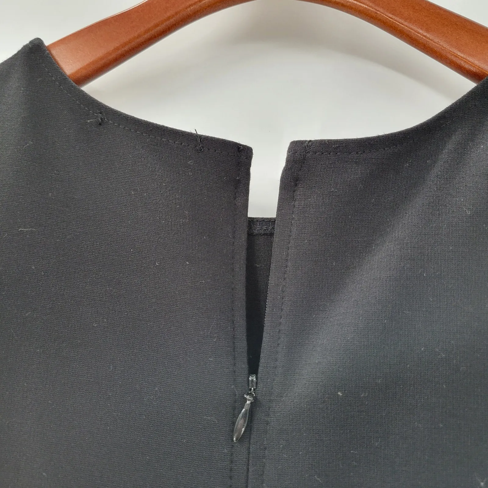 Bar III Womens Dress XS Black White Sleeveless Fit & Flare‎ A Line Stretch Mini - Image 9