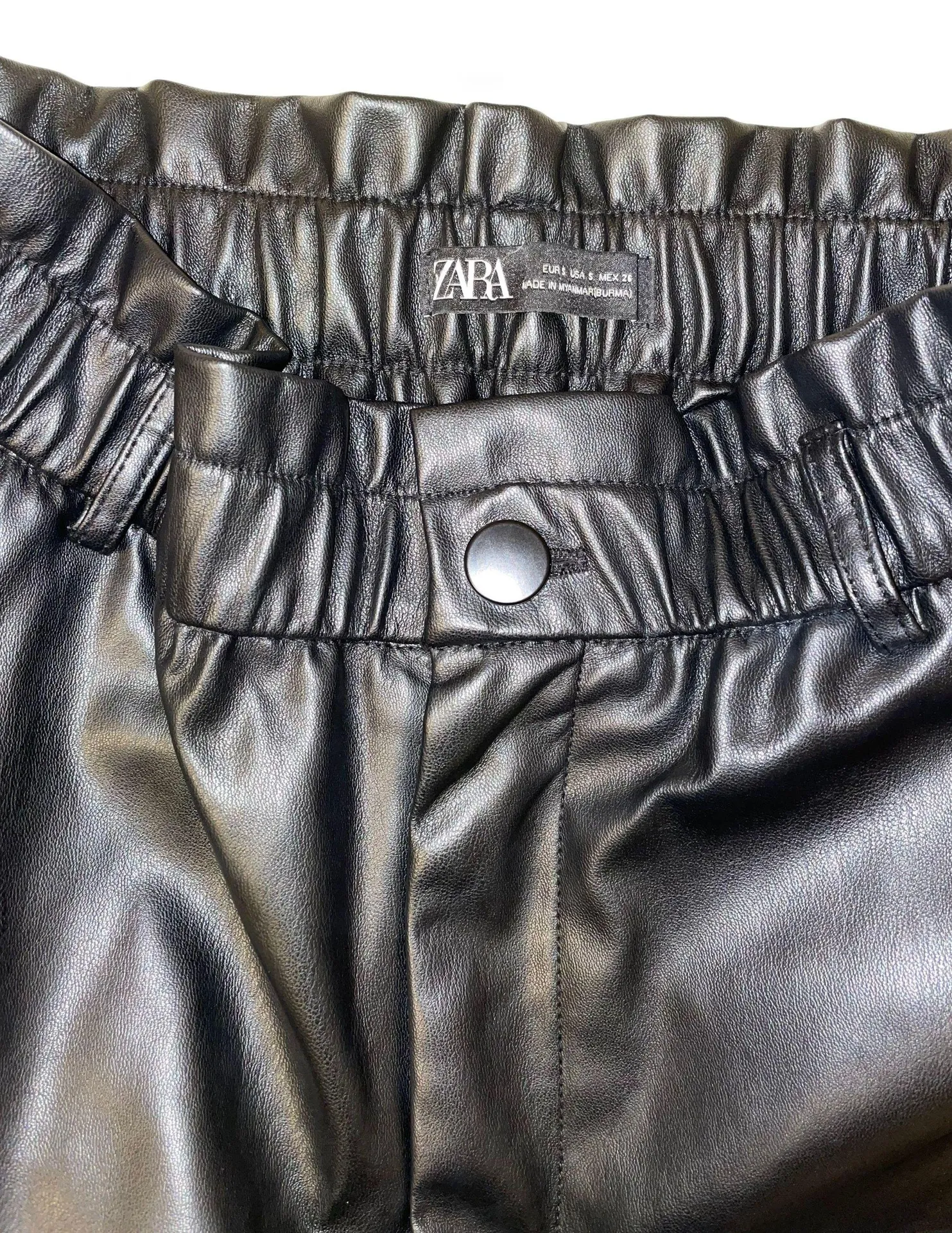 Faux Leather Pants - Image 3