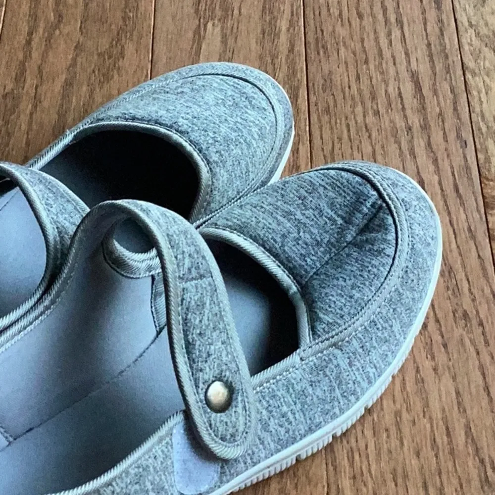 Lightweight jersey comfort shoes Gray Size 8 - Image 3