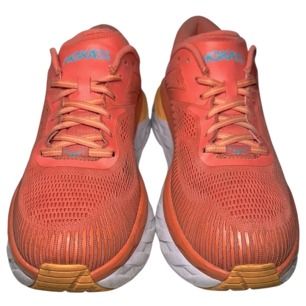 Hoka One One Women’s Size 11 Camellia Coastal Bondi 7 Mesh Trainers Sneakers - Image 4