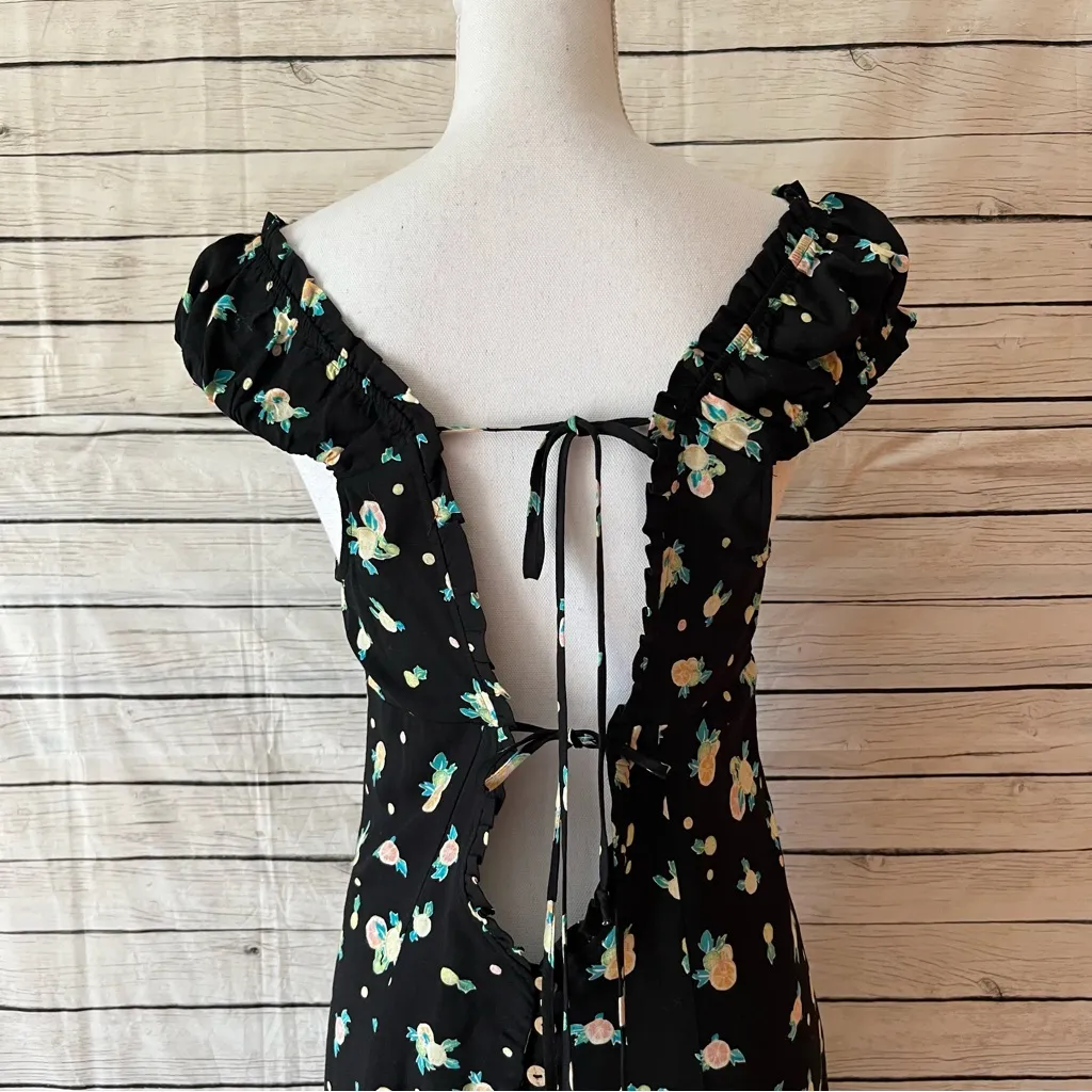 FREE PEOPLE Like A Lady Printed Mini Dress Size Medium - Image 14