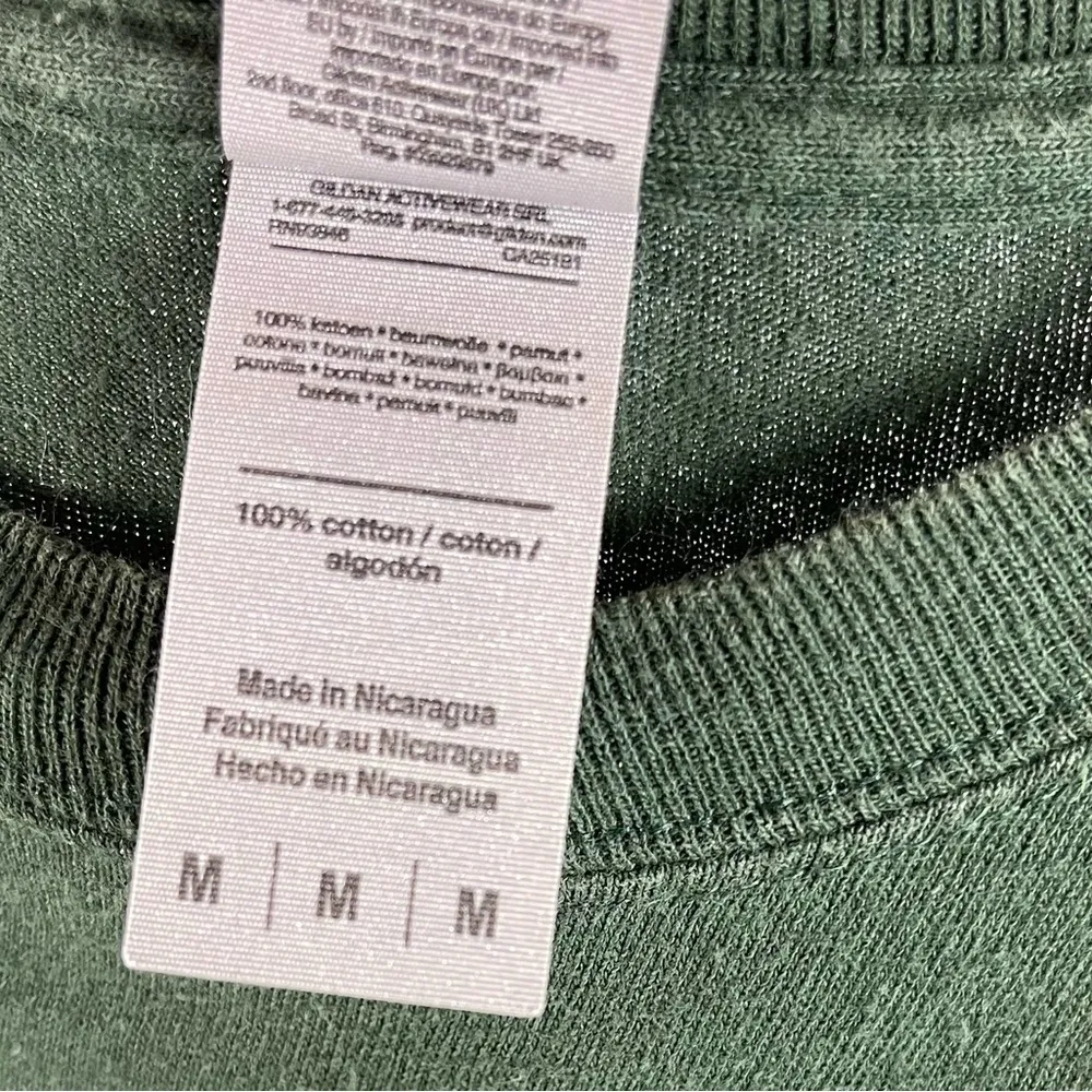 Gildan Heavy Cotton Medium Mountain Forest Green Graphic Tee Shirt Nature Hike - Image 5