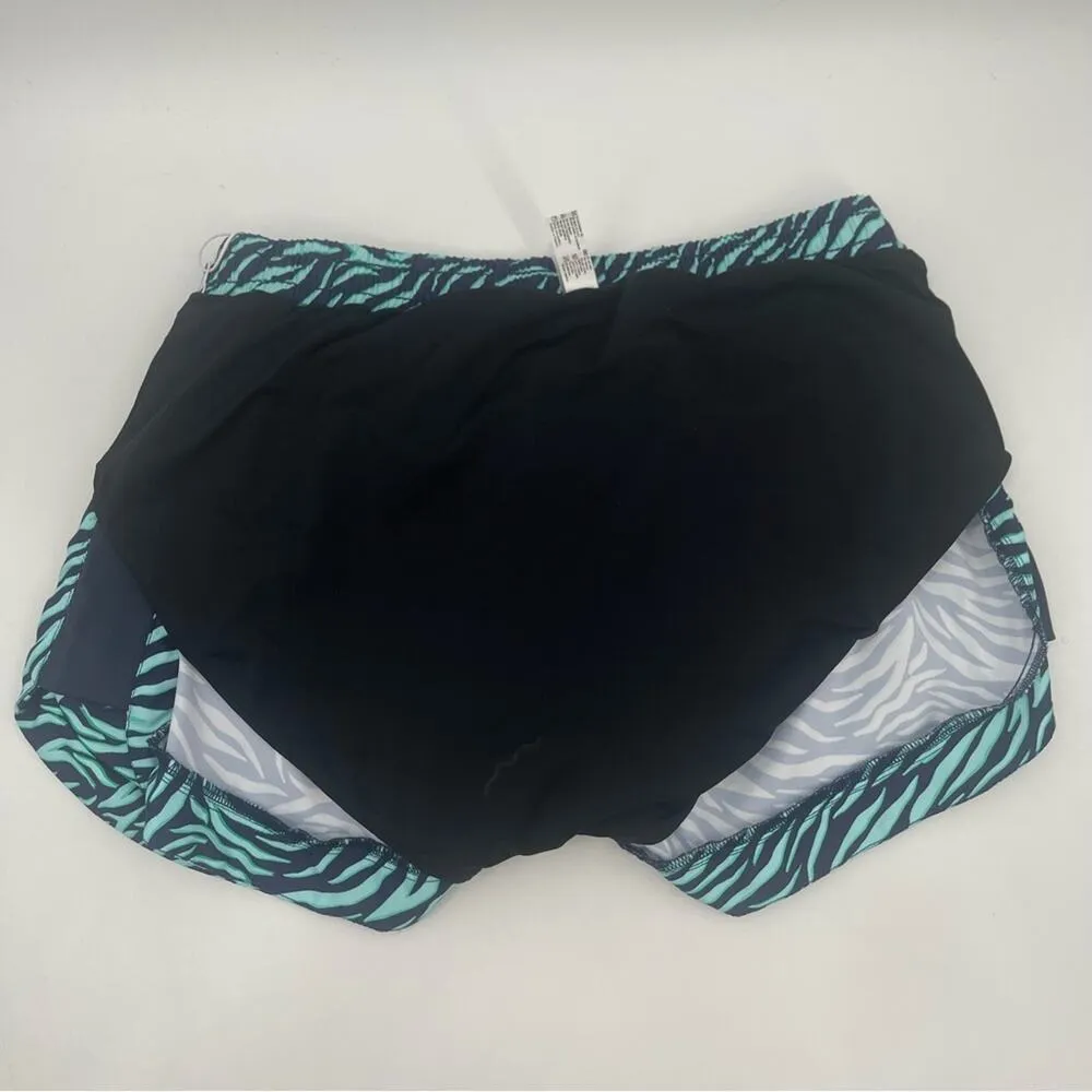 MAAJI Shorts Zebra Active Gym Beach Swim Athletic Interior Liner Size Medium NWT - Image 9