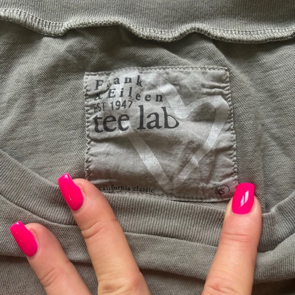 Frank & Eileen Tee Lab New Without Tags Hi Low Maxi Dress small boho minimalist - Image 4