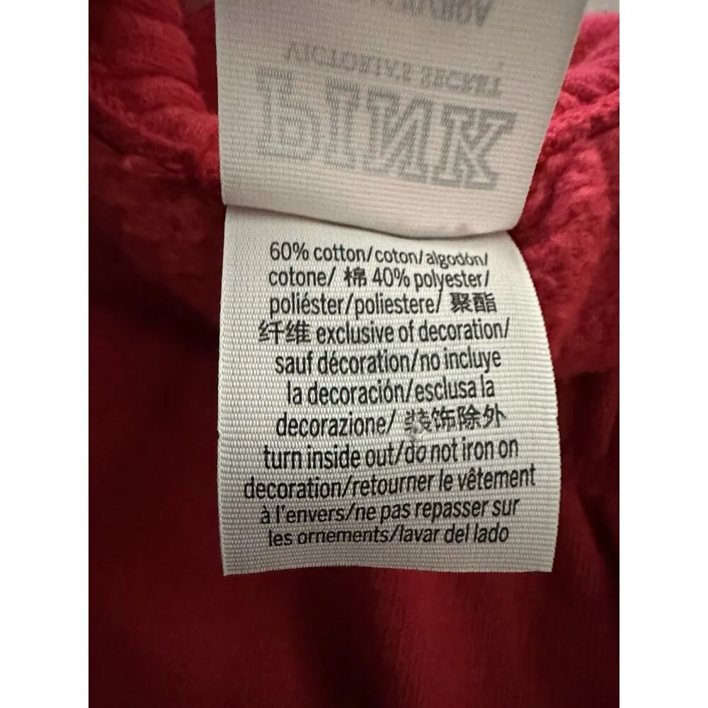 Victoria's Secret Pink Classic Fit Joggers Red and Gold SweatPants Size Large - Image 11