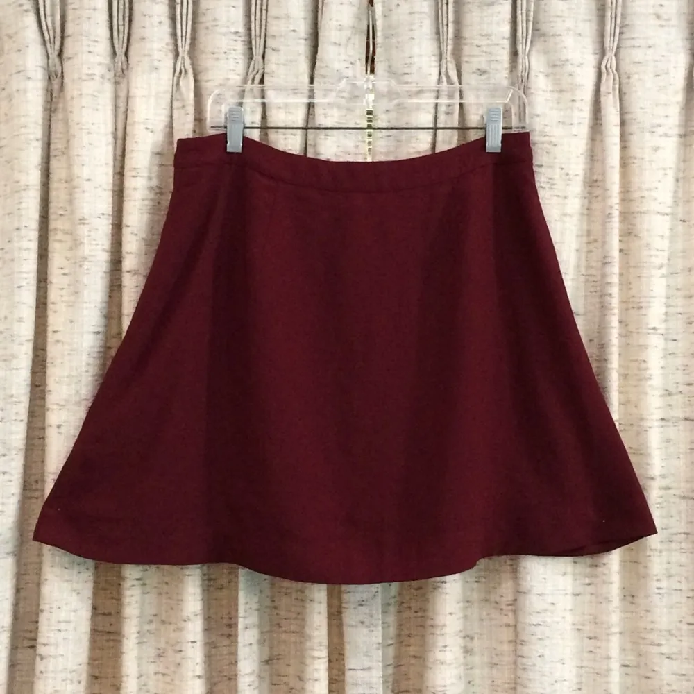 Avec Les Filles -  Button Front A-Line Mini Skirt - Image 7
