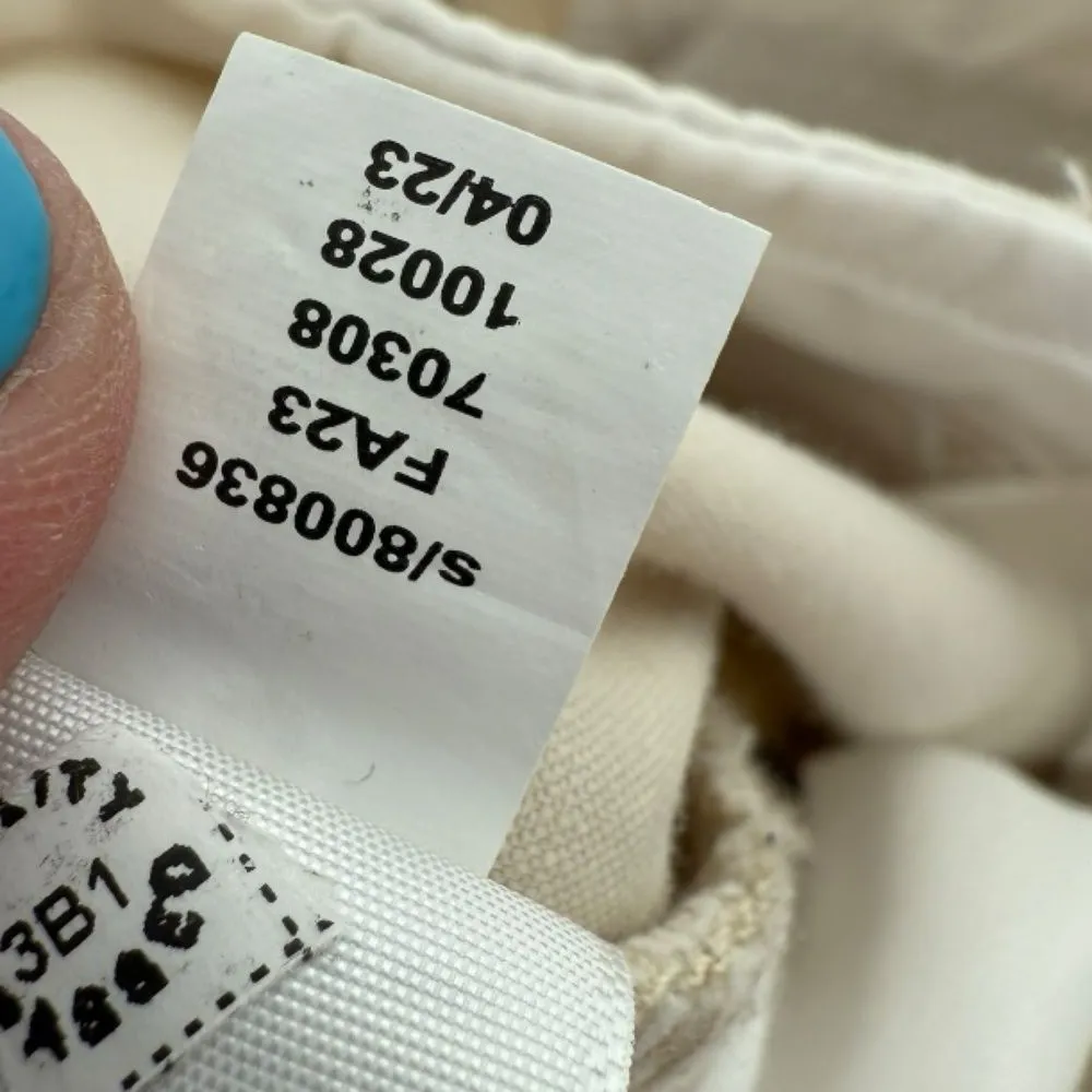 NWT LOFT Women’s 2023 Mid Rise Skinny Ankle Pants Light‎ Khaki Size 4 Preppy - Image 12